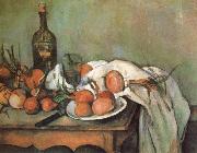 Paul Cezanne Still Life with Onions Sweden oil painting artist